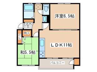 たまﾌﾟﾗｰｻﾞ団地5街区8号棟(301)の物件間取画像